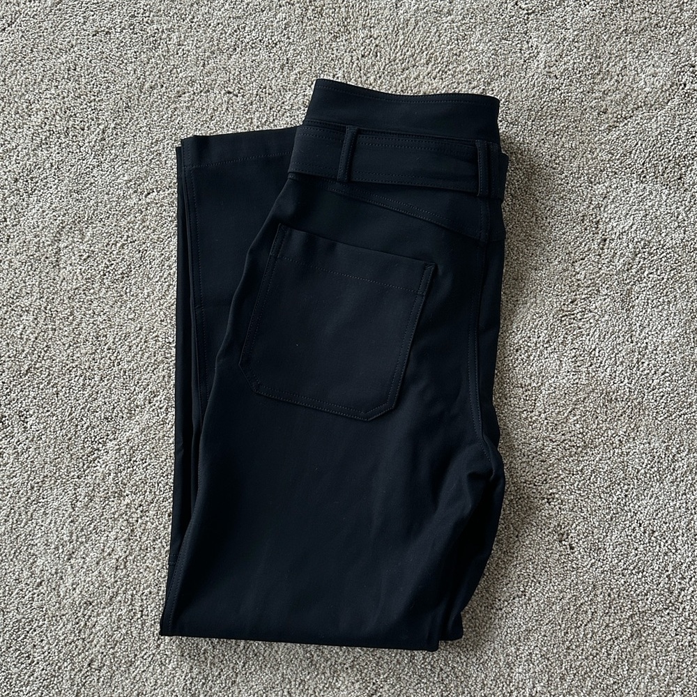 Black Refined Utility Pant - Banana Republic